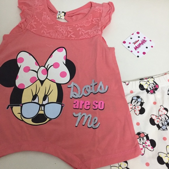 Disney Minnie Mouse Cute Leggings Set - Picture 5 of 6